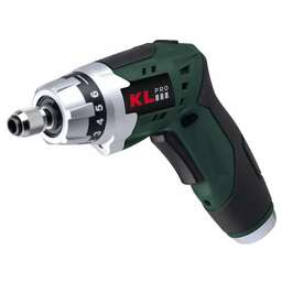 KLPRO Профессиональная аккумуляторная отвертка KLNM3613 (3,6Вт, 1,5Ач, 200 об/мин, 6 ступеней, кейс, 45бит)