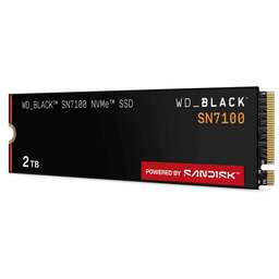 WESTERN DIGITAL Твердотельный накопитель SSD M.2 2280 2TB WD Black WDS200T4X0E PCIe Gen4 x4, NVMe