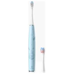 OCLEAN Электрическая зубная щетка Kids Air 2, насадки для щётки: 2 шт, цвет: голубой [c01000567]