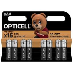 OPTICELL AA Батарейка Basic LR6, 8 шт