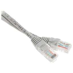 PREMIER Патч-корд 5-970 0.5 UTP 4 пары cat.5E CCA molded 0.5м серый RJ-45 (m)-RJ-45 (m)