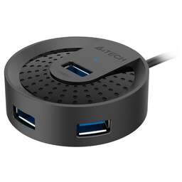 A4TECH Хаб (разветвитель) HUB-30, черный