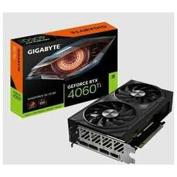 GIGABYTE Видеокарта NVIDIA GeForce RTX 4060TI GV-N406TWF2OCV2-8GD 8ГБ Windforce, GDDR6, OC, Ret