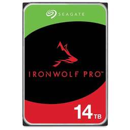 SEAGATE Жесткий диск Ironwolf Pro ST14000NT001, 14ТБ, HDD, SATA III, 3.5"