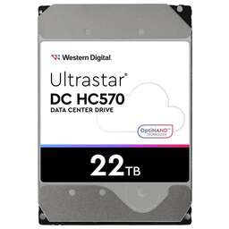 WD Жесткий диск SAS 3.0 22TB 0F48052 WUH722222AL5204 Server Ultrastar DC HC570 512E (7200rpm) 512Mb 3.5"