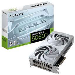 GIGABYTE Видеокарта RTX5060Ti EAGLE OC ICE 8GB GDDR7 128bit 3xDP HDMI 2FAN RTL