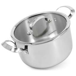 POMI D'ORO P595728 Maestro Кастрюля с крышкой 20см, 3,5л