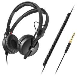 SENNHEISER Наушники накладные HD 25 Plus 1.5м черный проводные оголовье (506908)