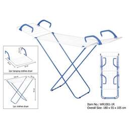РЫЖИЙ КОТ Сушилка для белья напольная разборная CD-11, 181*55*106 см (109611)