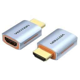 VENTION Переходник аудио-видео AIVH0, HDMI (m) - HDMI (f), серебристый