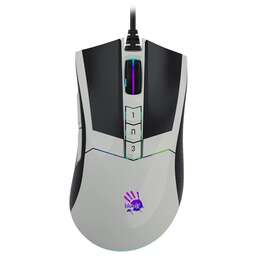 A4TECH Мышь Bloody W90 Max белый/черный оптическая 10000dpi USB 10but (W90 MAX PANDA)