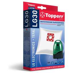 TOPPERR LG 30 Пылесборник синтетический для пылесоса LG (TB-33,DB-33) VC 31..33..39..., 4 шт.в (C)