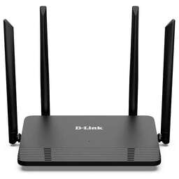 D-LINK Wi-Fi роутер DIR-830M/A1A, Wi-Fi 5, AC1200, 2.4/5ГГц, 3 LAN, черный