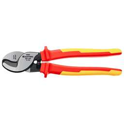 KRAFTOOL KSF-25V, d 13 мм, 250 мм, VDE, 1000 В, усиленный, диэлектрический кабелерез (23334-25V)