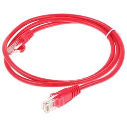 NONAME Патч-корд cat.5E molded 1м красный RJ-45 (m)-RJ-45 (m) (упак.:1шт)