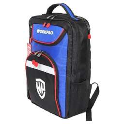 WORKPRO Рюкзак для инструментов WP281028 2отд. 4карм. черный/синий