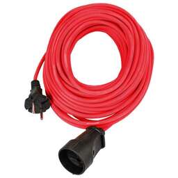 КОСМОС YSHKsm20m-1g(10A)S шнур 1 гнездо , 10А - 20 м , Красный