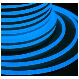 NEON-NIGHT Гибкий неон DIP 12x26мм односторонний 80 LED/м СИНИЙ бухта 50м (5 комплектов подключения)