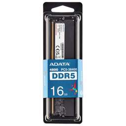 A-DATA Память DDR5 16GB 4800MHz AD5U480016G-S RTL PC5-38400 CL40 DIMM 288-pin 1.1В single rank Ret