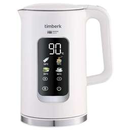 TIMBERK Чайник электрический T-EK21S05, 2200Вт, белый