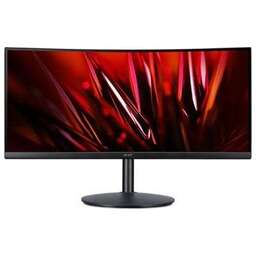 ACER 34" Монитор Nitro XZ342CUS3bmiipphx, 3440x1440, VA, 180Гц, 2хHDMI, 2хDP, изогнутый, черный [um.cx2ee.301]