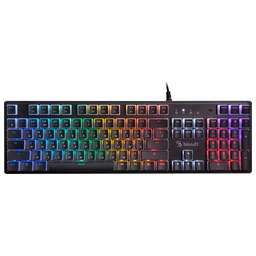 A4TECH Клавиатура Bloody S510RP механическая черный USB for gamer LED (S510RP PUDDING BLACK/BLMS RED)