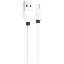 HOCO (6957531085492) X27m USB (m) - microUSB (m) 1.2м - белый