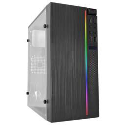 OKLICK Корпус mATX OCC-MN306, Mini-Tower, без БП, черный