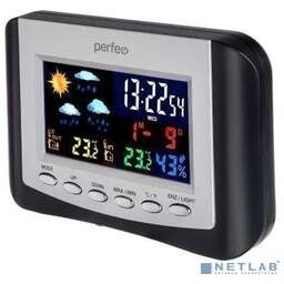 PERFEO Часы-метеостанция Color+ , (PF-S3332BS)