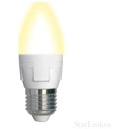 UNIEL LED-C37 7W/6500K/E27/FR PLP01WH