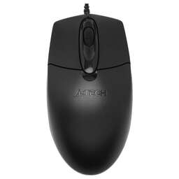 A4TECH Мышь OP-720S черный оптическая 1200dpi silent USB 2but