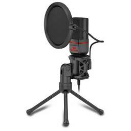 DEFENDER Микрофон стрим игровой Redragon Seyfert GM100 (Сейферт) 3.5 мм, кабель 1.5 м