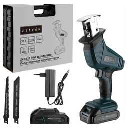 ZITREK ZKRS20 PRO в кейсе, 20В, 2x2.0Ач 085-1316