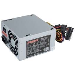 EXEGATE 500W CP500, ATX, 8cm fan, 24p+4p, 3*SATA, 2*IDE, FDD (EX219457RUS)