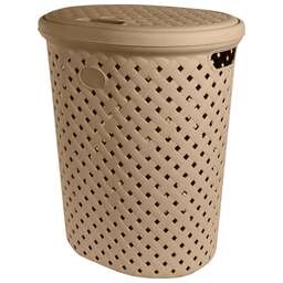 PLAST TEAM PT408711015 Rattan 42л 415х330х510мм шоколадный мокко