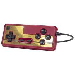 RETRO GENESIS Геймпад Controller 8 Bit P1 для Dendy, красный
