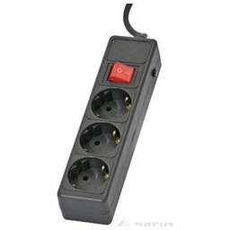 SVEN OPTIMA BASE сет-фильтр - 3 роз -1,8 м - серый