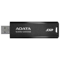 ADATA SSD внешний 2TB USB 3.2 BLACK SC610-2000G-CBK/RD