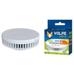 VOLPE LED-GX53-6W/3000K/GX53/FR/SLS