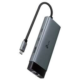 TP-LINK Хаб (разветвитель) UH6120C, серый