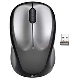 LOGITECH Мышь беспроводная M235n, радио, оптическая, USB, 1000dpi, серый и черный [910-007129]