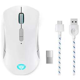 LENOVO Мышь Legion M600 белый оптическая 16000dpi беспров. BT/Radio USB 9but (GY51C96033)