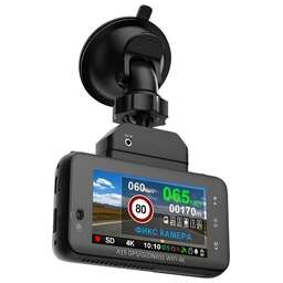 SHO-ME Видеорегистратор A15-GPS/GLONASS WI-FI черный 2160x3840 2160p 140гр. GPS MStar8629