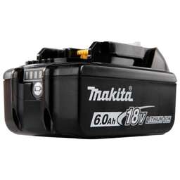 MAKITA Батарея аккумуляторная BL1860B LXT 18В, 6Ач, 632F69-8 без S/N