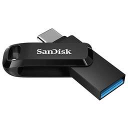 SANDISK Флешка Ultra Dual Drive Go USB Type-C Flash Drive 512GB. Цвет: черный