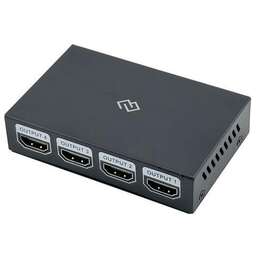 DIGMA Сплиттер аудио-видео DHSP-v1.4x4, HDMI (f) - 4xHDMI (f), ver 1.4, черный