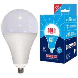 VOLPE (UL-00005617) LED-A160-65W/4000K/E27/FR/NR картон