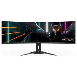 GIGABYTE Монитор 49" Aorus CO49DQ черный OLED 32:9 HDMI M/M матовая HAS Piv 250cd 178гр/178гр 5120x1440 144Hz DP DQ USB 11.28кг
