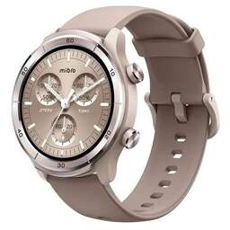 MIBRO Смарт-часы A3 Mocha Brown, 1.39", бежевый/серебристый [xpaw022mb]