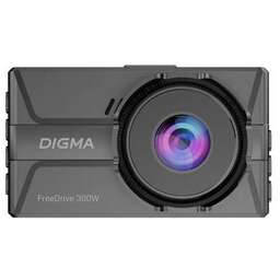DIGMA Видеорегистратор FreeDrive 300W, черный